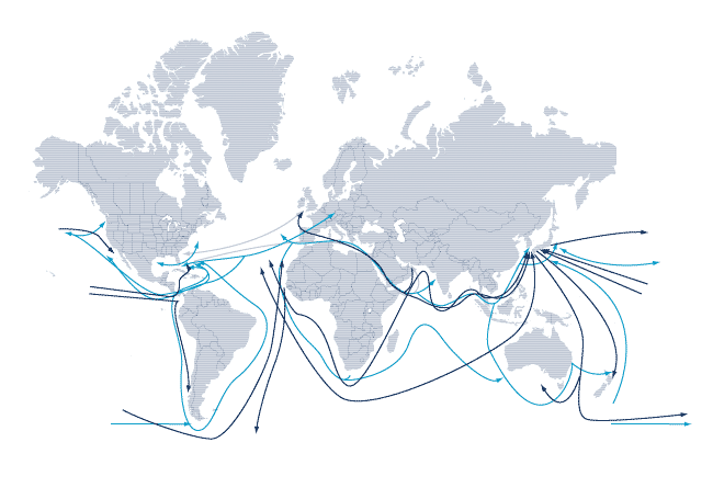 Oil Tanker Routes