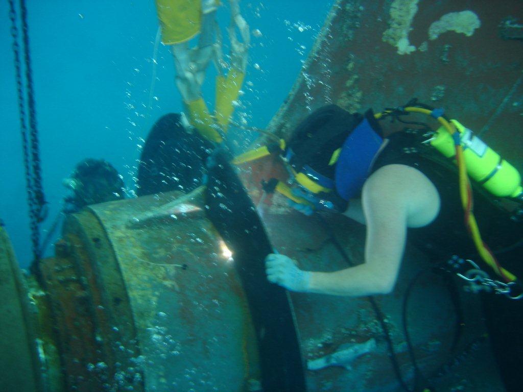 Under Water Welding And Ships