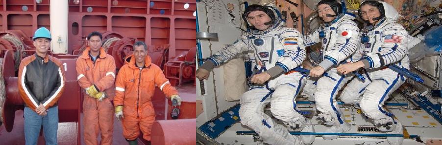 Difference Between Astronauts & Seafarers